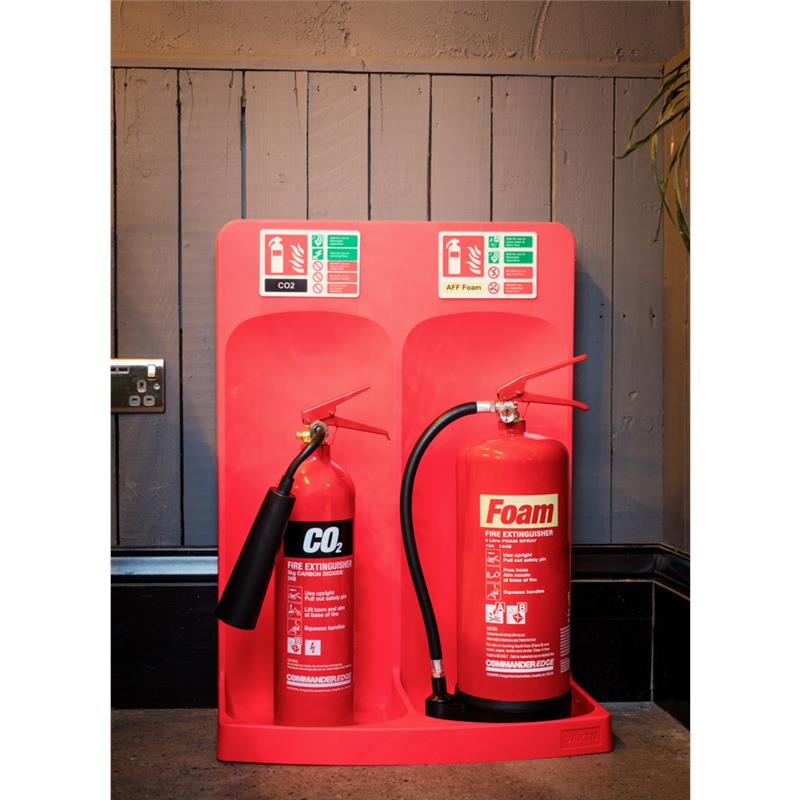 Dual Extinguisher Station