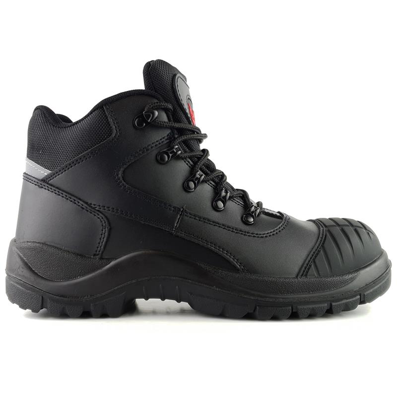 Tuffking 2115 Rebel Black Safety Boot Sz3 EN ISO 20345: 2011