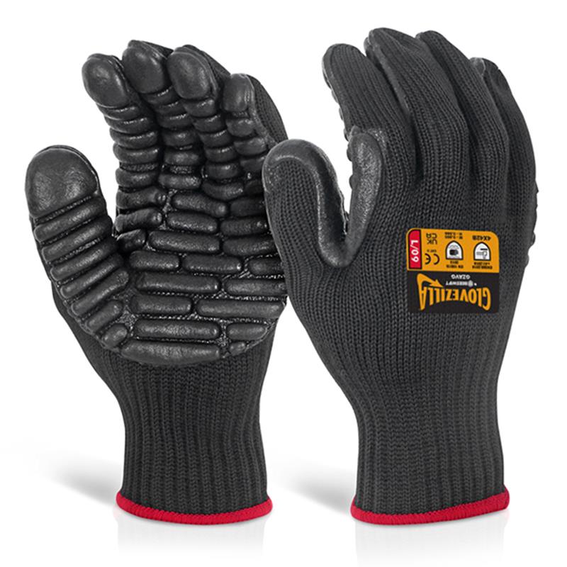 Anti Vibration Gloves; Large