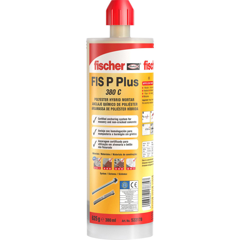 Fischer FIS P Plus 380ml Injection Resin