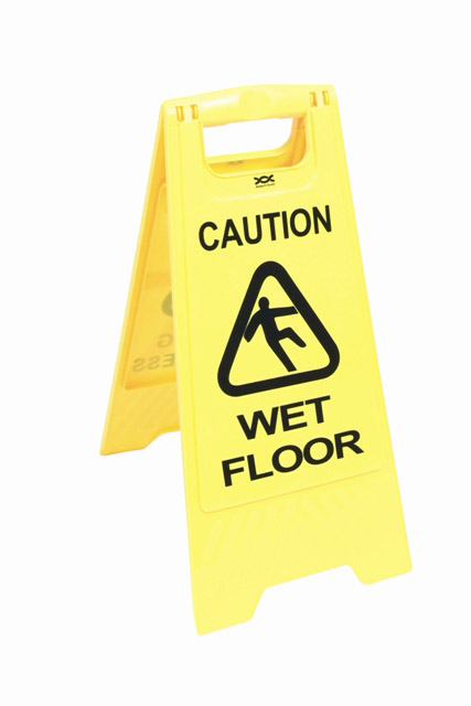Caution Wet Floor Stanchion