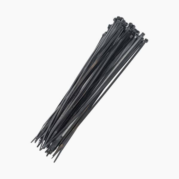 Cable Tie; Black 200mm x 4.8mm