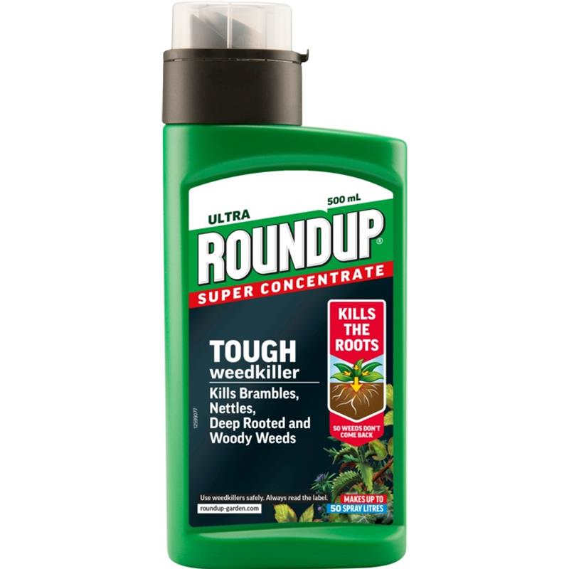 Roundup Ultrla Weedkiller Concentrate 500ml
