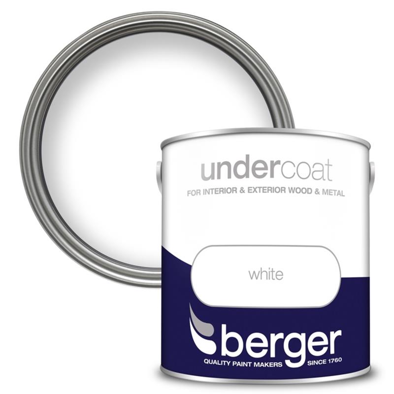 Berger Undercoat White 2.5 Ltr