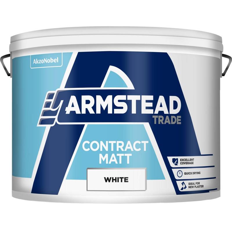 Armstead Trade Contract Matt White 10Ltr Emulsion