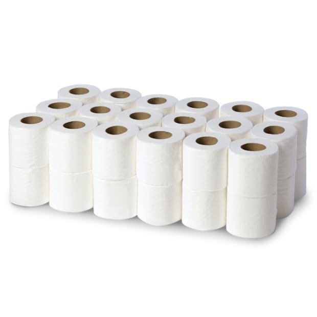 2 ply Toilet Roll; 200 sheets x 36
