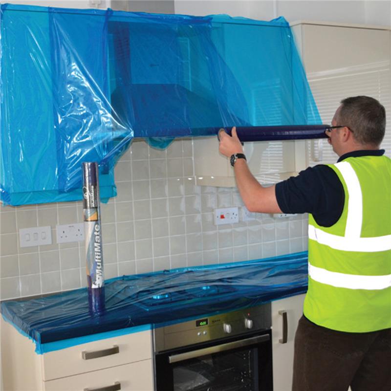 Blue Multi Use Protection 600mm x 100mtr