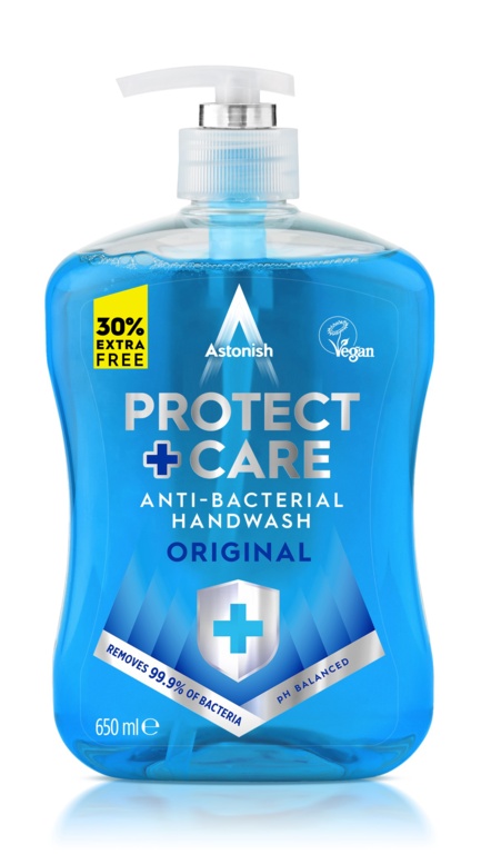 Astonish Protect+ Antibacterial Handwash 650ml