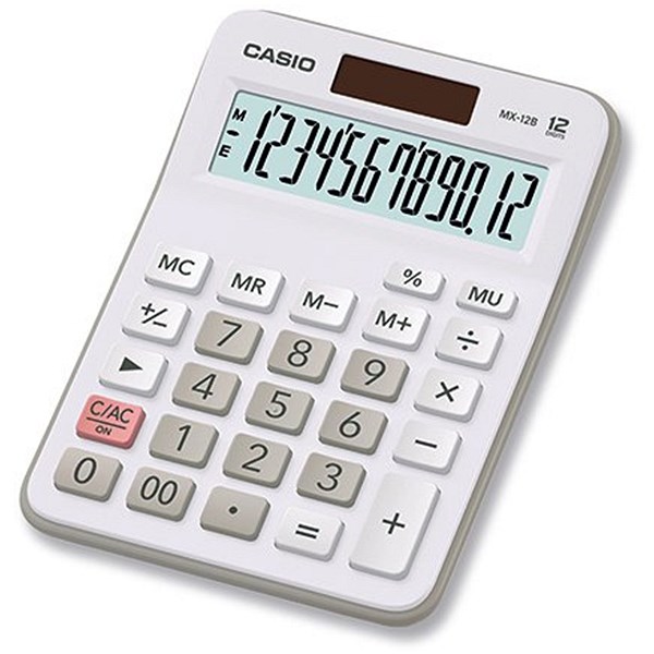 Casio MX-12B 12 Digit Desktop Calculator