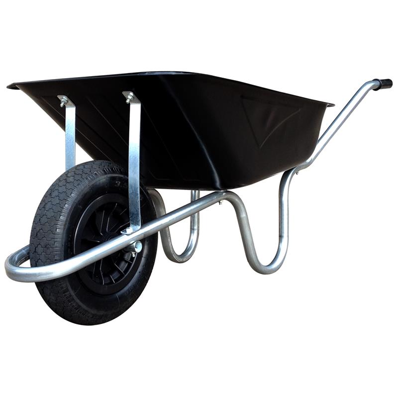 90ltr Wheelbarrow; puncture proof tyre