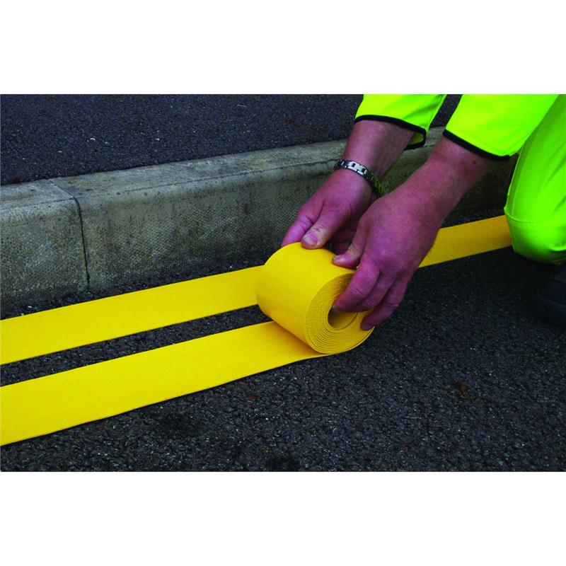 Thermoplastic Road Line 100mm x 5m Yellow
