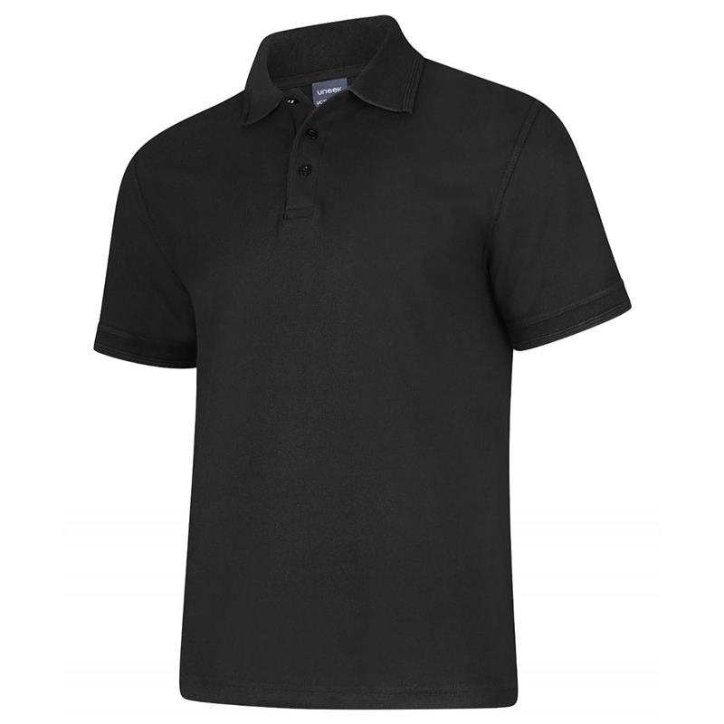 Deluxe Black Polo Shirt Small