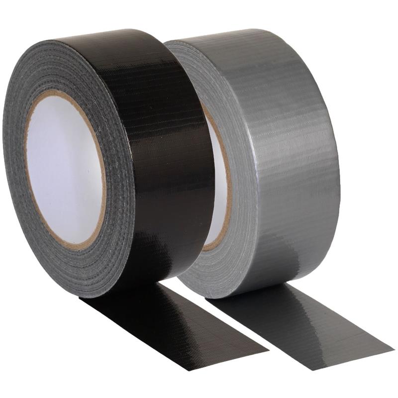 Gaffer Tape Silver Cloth 75mm x 50mtr